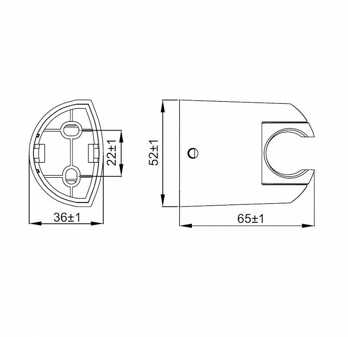 Держатель для лейки IDDIS 020 (020CP00I53)