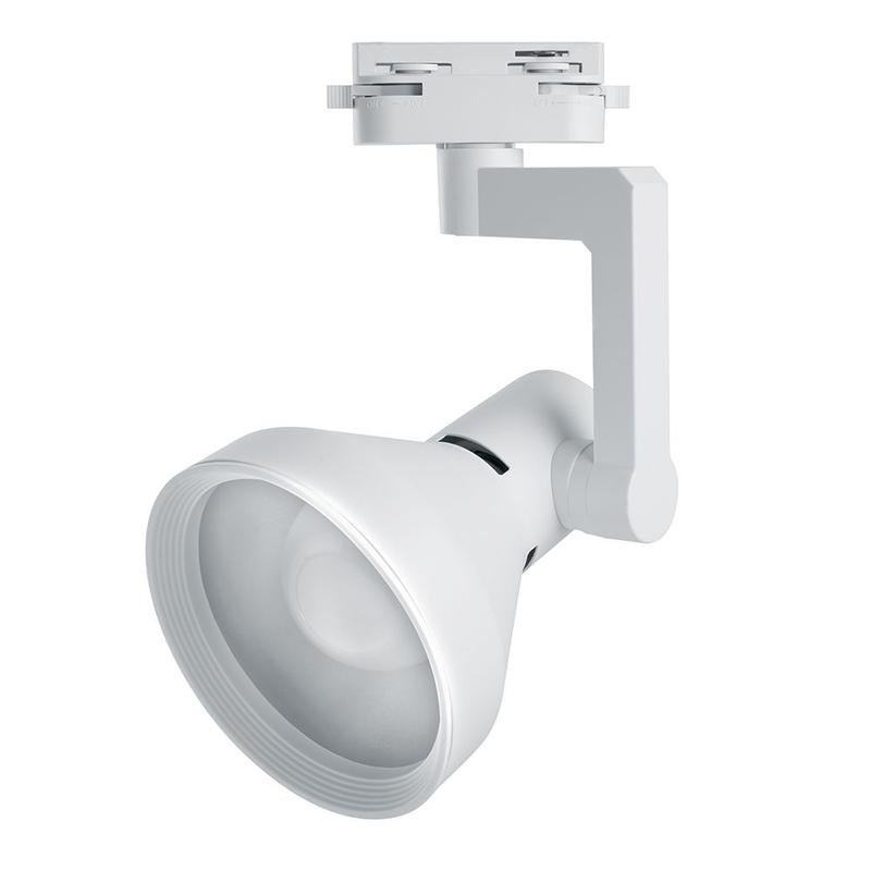 Светильник трековый под лампу E27 бел. FERON 41597