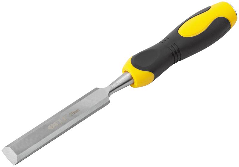 Стамеска профи CrV двухцветная прорезиненная ручка 20мм FIT 43178