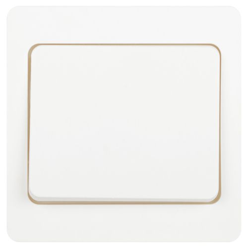 Кнопка СП Style 10А 250В IP20 бел. 7-109-01 Intro Б0060635