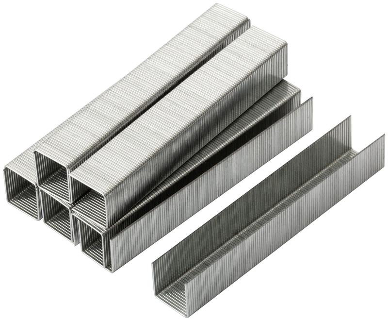 Скоба для степлера закаленная 11.3ммх0.7мм (узкая тип 53) 12мм (уп.1000шт) КУРС 31364