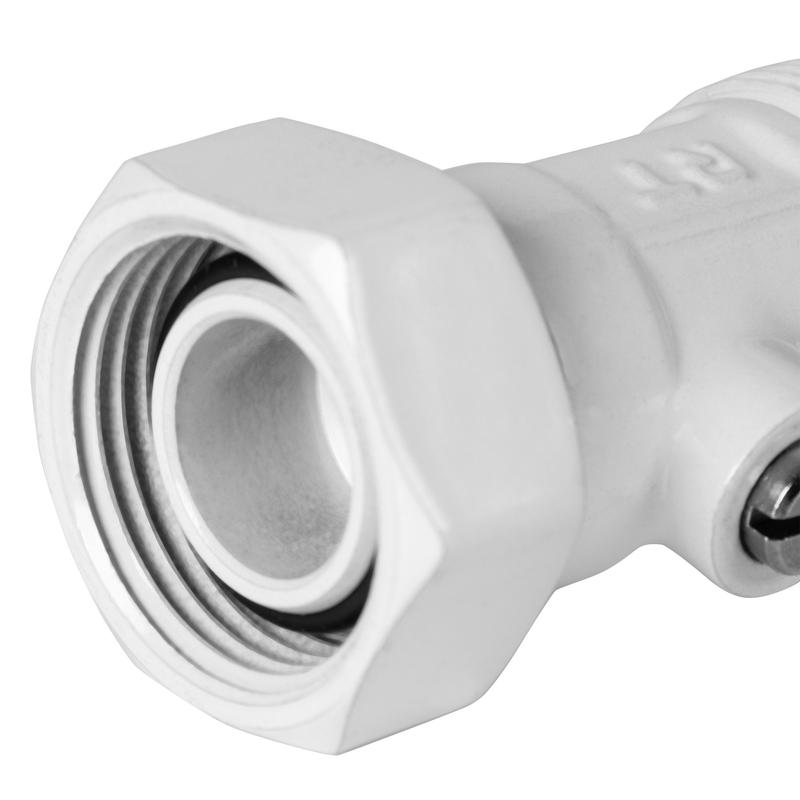 Набор нижнего подключения прямой раздельный 3/4х3/4ЕК бел. Royal Thermo НС-1559434