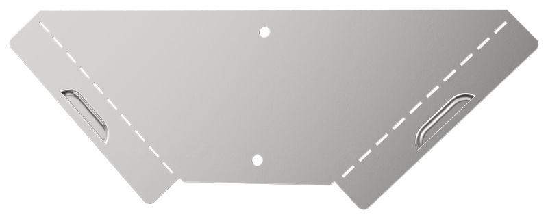 Крышка для отвода Т-образ. осн.150 0.6мм ESCA 3 IEK ES3-OTD-150-06