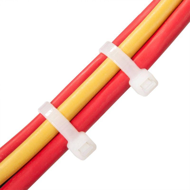 Хомут нейлоновый КСС NORD 5х350 бел. (уп.100шт) Fortisflex 89934