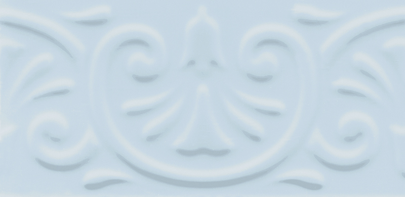 Плитка Авеллино голубой структура mix 7,4х15, 16015