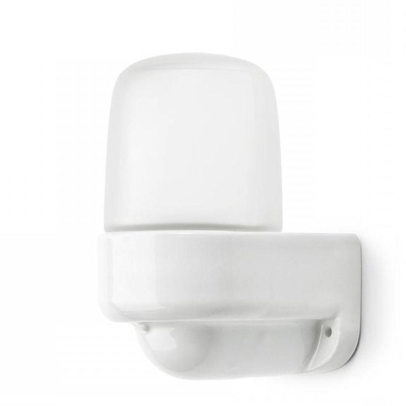 Светильник НББ 02-60-003 для бани керамика/стекло угловой IP54 E27 max 60Вт 150х110х85 бел. Эра Б0064016