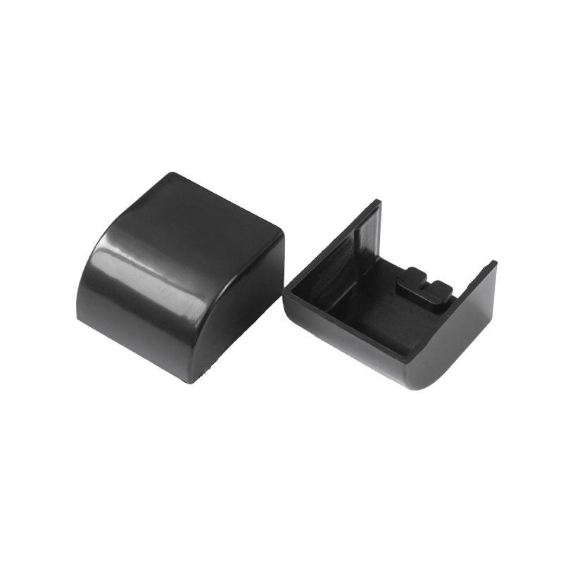 Заглушка 25х25 черн. (уп.4шт) Промрукав PR08.12920