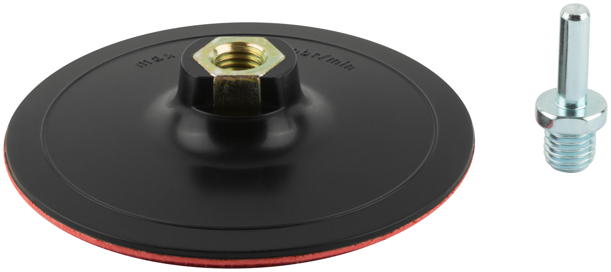 Насадка с липучкой для дрели и УШМ Cutop Profi, 125 мм твердая