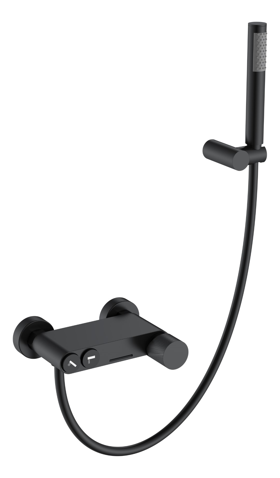 Смеситель STICK для ванны BLACK TOUCH BLACK