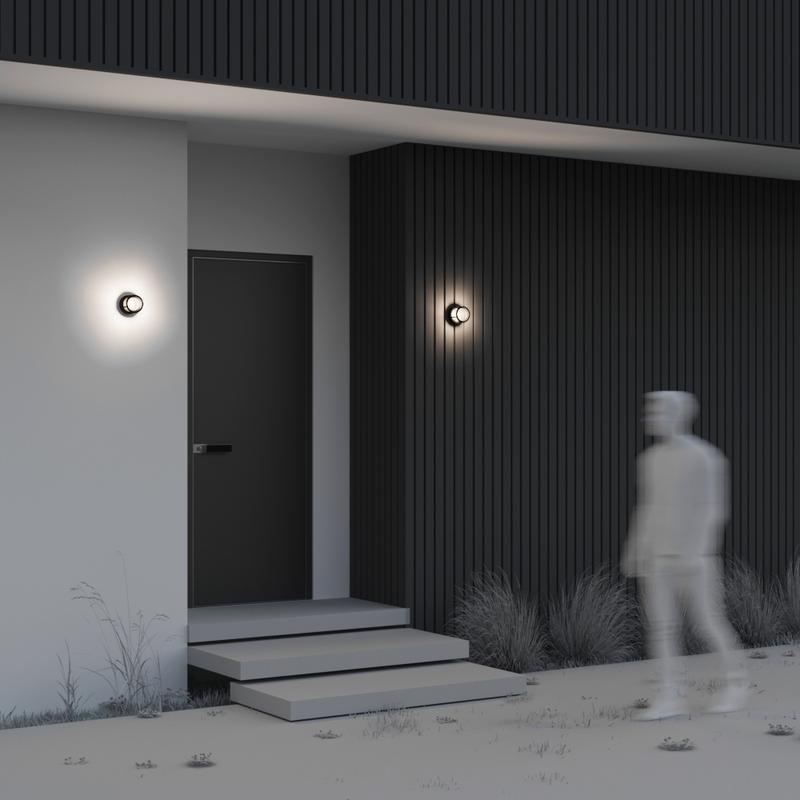 Светильник Wolseley Road 6Вт 3000К IP54 бра настен. Maytoni O011WL-L6B