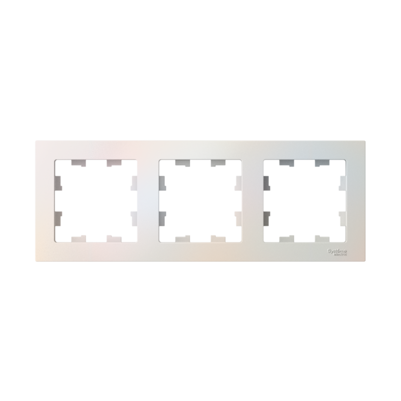 Рамка 3-м AtlasDesign универс. жемчуж. SE ATN000403