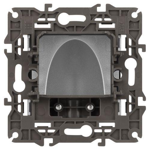 Вывод кабеля Elegance 14-6003-16 титан Эра Б0065850