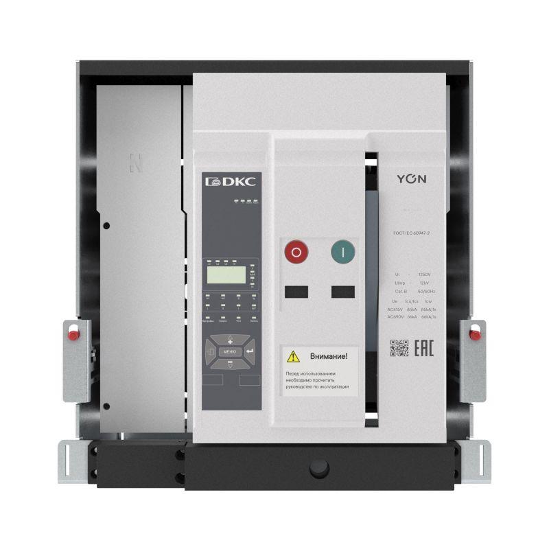 Выключатель автоматический воздушный 4P 1250А 66кА pro ANX12N расцепитель ETA выкатн. горизонт./вертикал. подключение YON ANX12NS4DH522200K