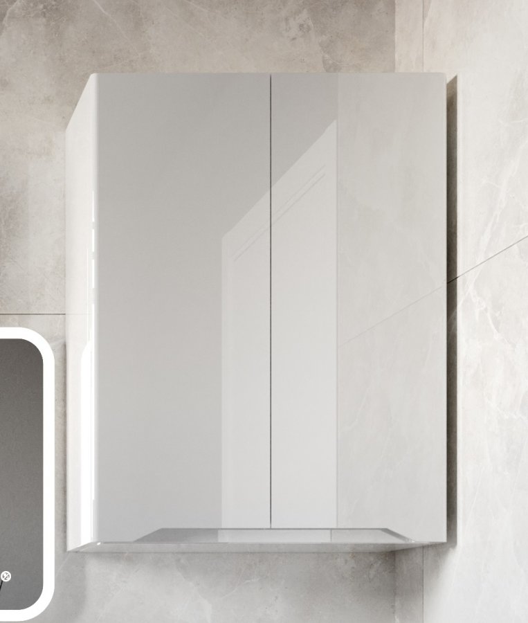 ПШ "Марелла мини 600" Люкс антискрейтч белый глянец, PLUS