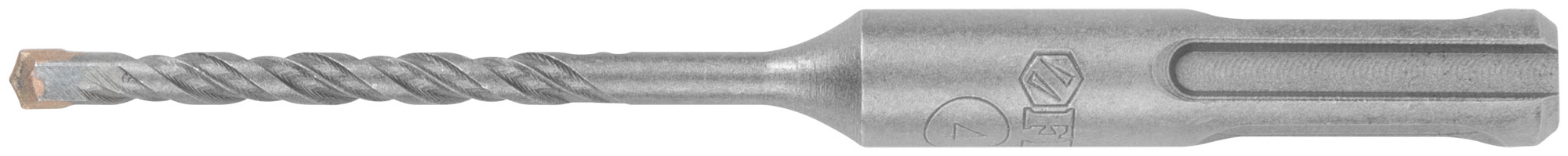 Бур по бетону SDS PLUS, Профи, W-образная вставка, двойная спираль, 4 х 110 мм