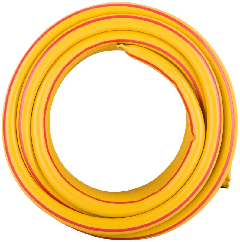Шланг поливочный трехслойный армированный 3/4дюймх2.2ммх15м желт. КУРС 76317