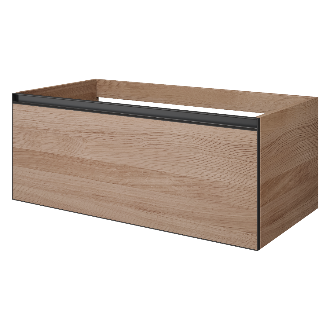 QUATRO 1 100CM тумба WILLOW профиль ANTHRACITE
