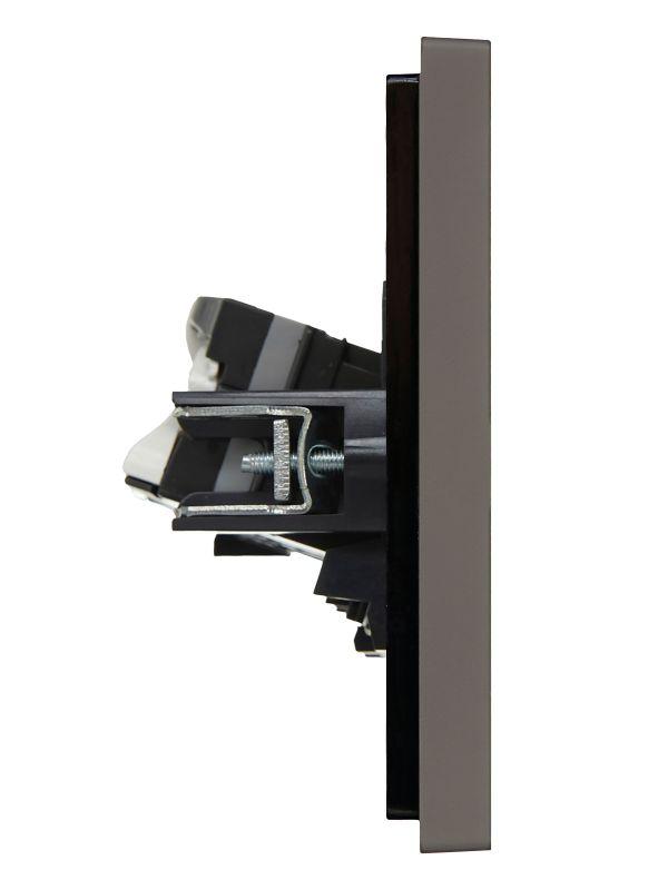 Розетка компьютерная 2-м RJ45 кат.5E FORTE&PIANO FP333 сер. IEK FP-K20-1-K03