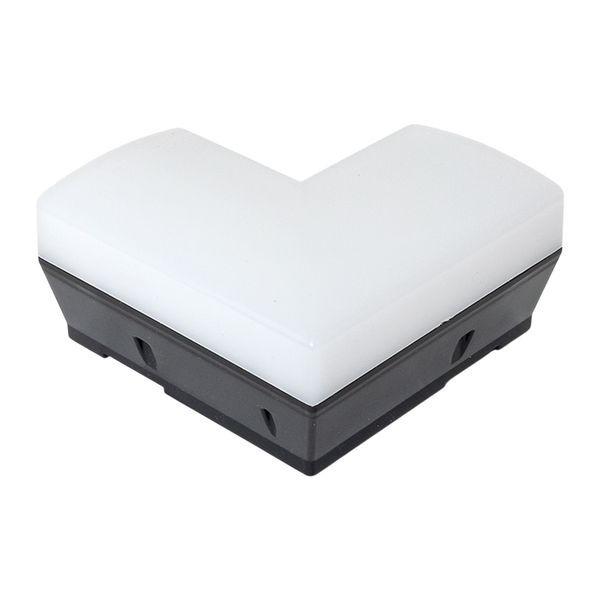 Коннектор фигурный для светодиод. линейных светильников ДБО-L 8Вт 4000К IP20 черн. LUMA EKF LBL-L-8-B-4000