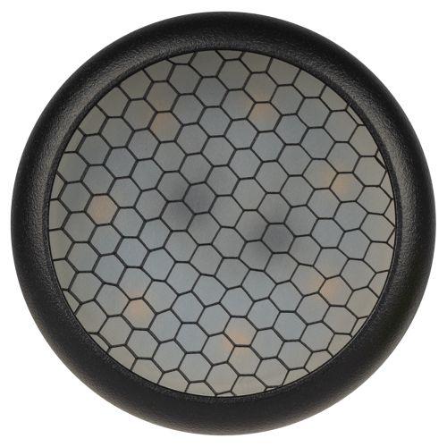 Светильник KL106 MR16 GU5.3 встраив. алюм. WH/BK бел./черн. матов. ЭРА Б0061628