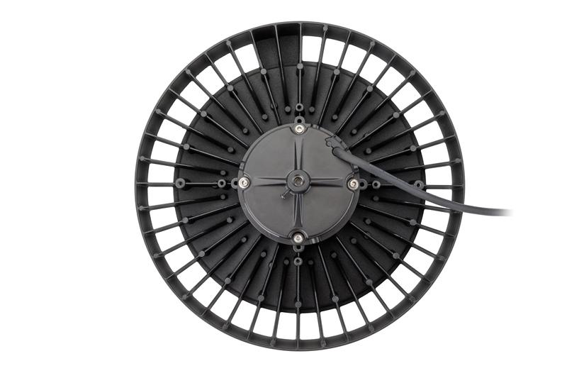 Светильник светодиодный ДСП IB 11 S 200W M 850 2 BK 353х353х161мм 200Вт 5000К IP65 DALI-2 High Bay подвесной черн. Русский Свет 16091124360