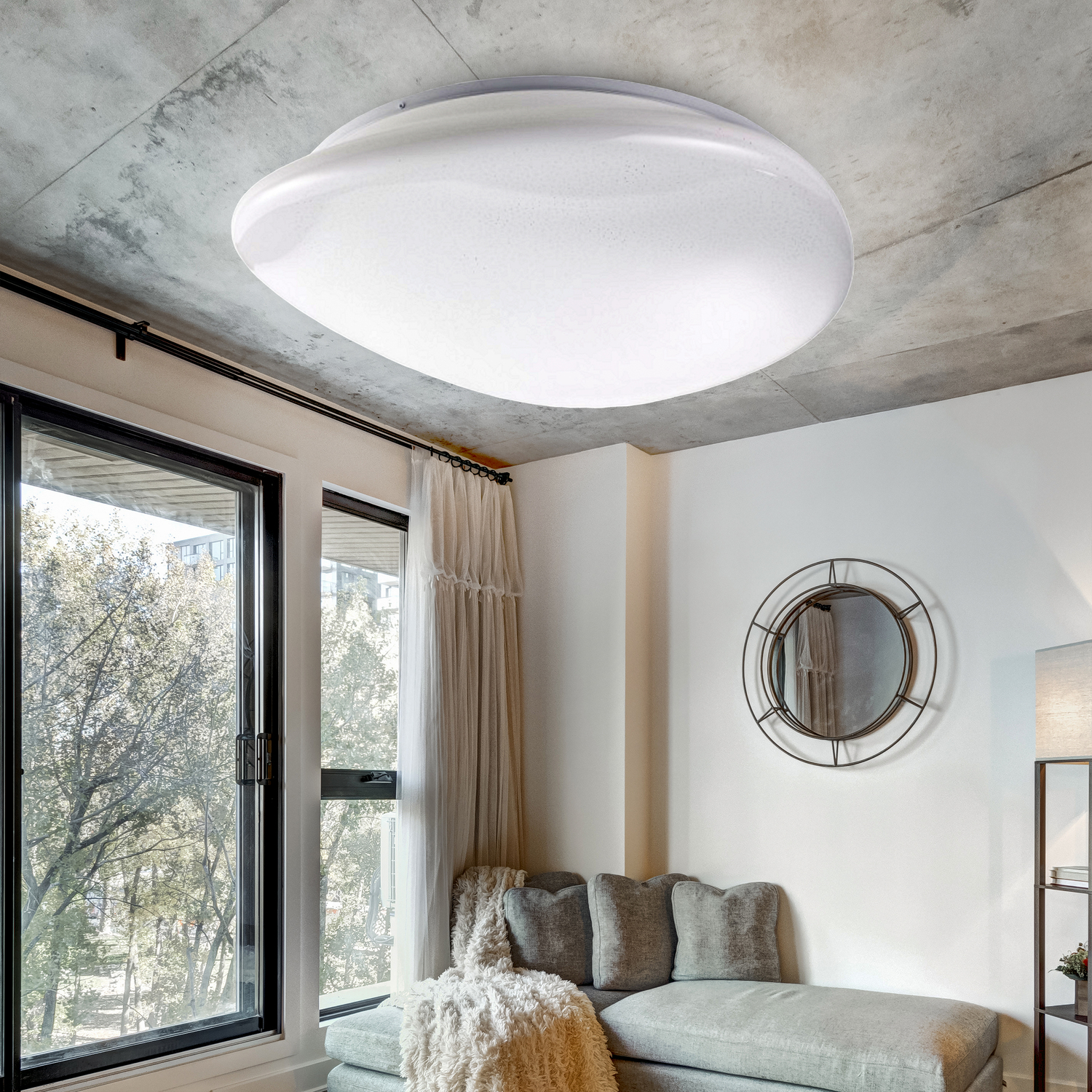 Светильник светодиодный 70Вт 3000-6500К 5600 Лм с пультом 70-RC SPB-6 Stone 70-RC