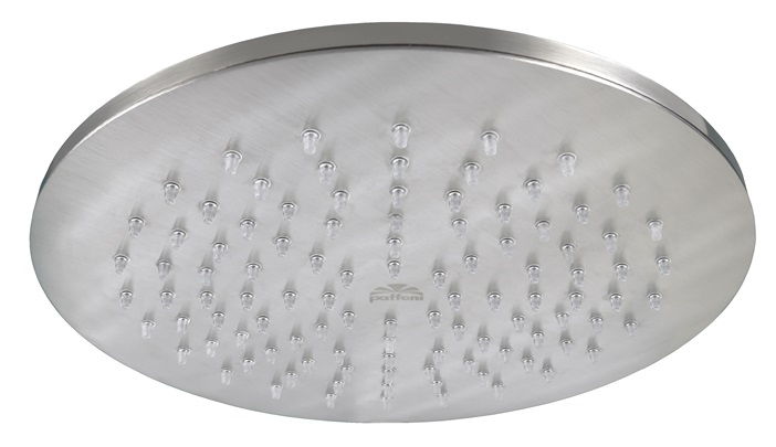 Верхний душ d.225 мод. MASTER, антикальций, кругл.цвет Сталь