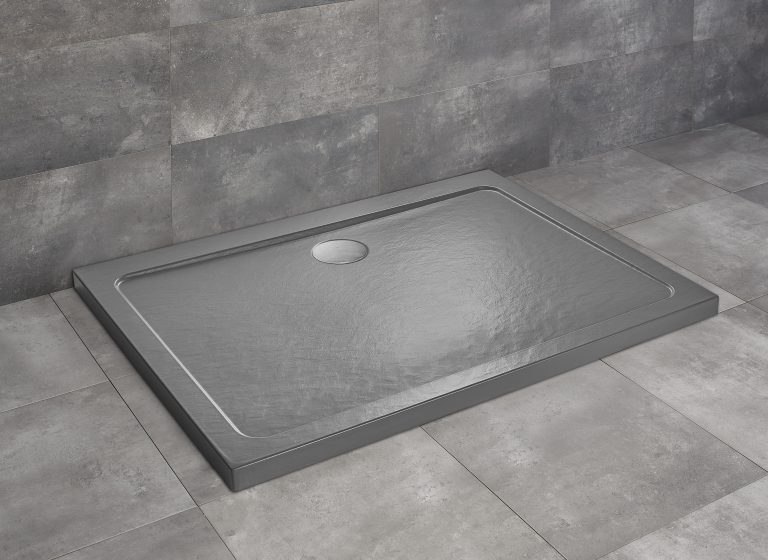 Душевой поддон Doros D 100x90 Stone Anthracite