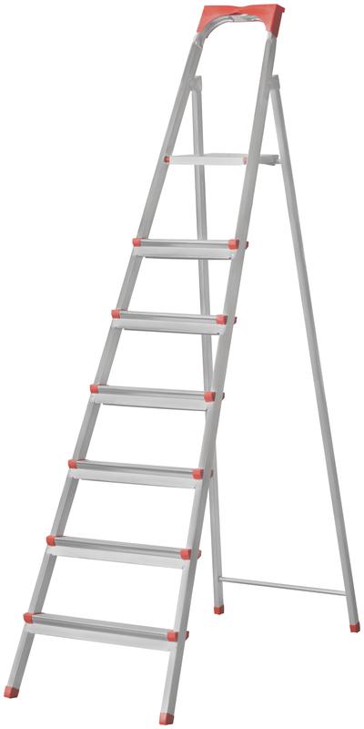 Лестница-стремянка 7 ступ. 8.8кг сталь FIT 65335