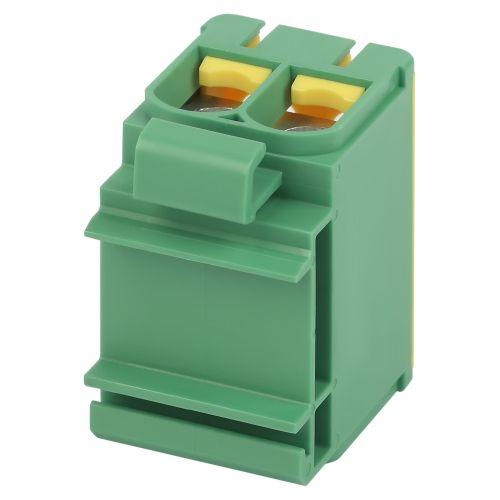 Клемма силовая вводная двойн. КСВ NO-224-139 (KE66.3) 6-50кв.мм PE желт./зел. Эра Б0065578