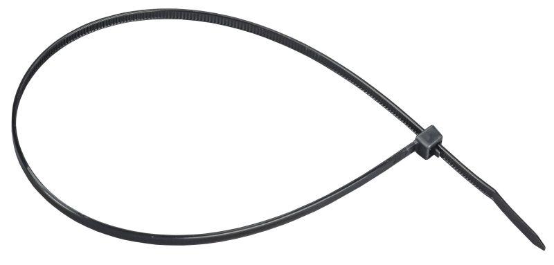 Хомут 4.8х370мм P6.6 съемный черн. (уп.100шт) IEK UHH13-D048-370-100-K02