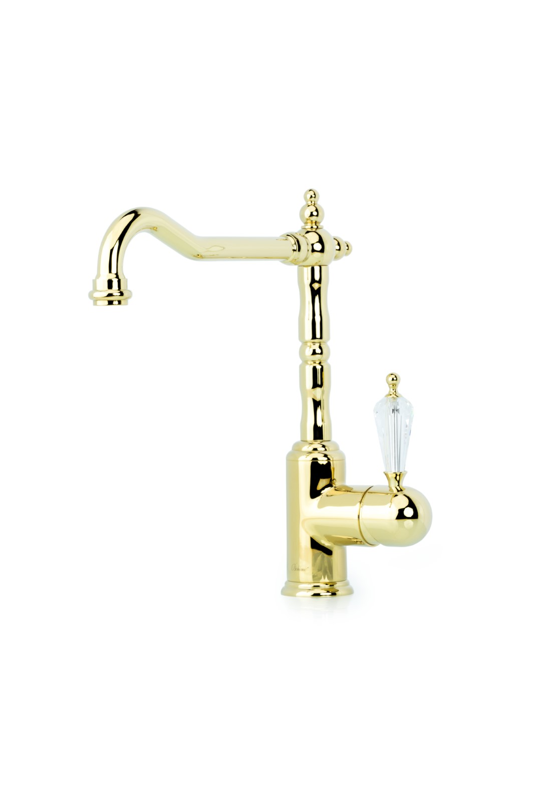 Смеситель для кухни TRADIZIONALE ORO с кристаллом SW