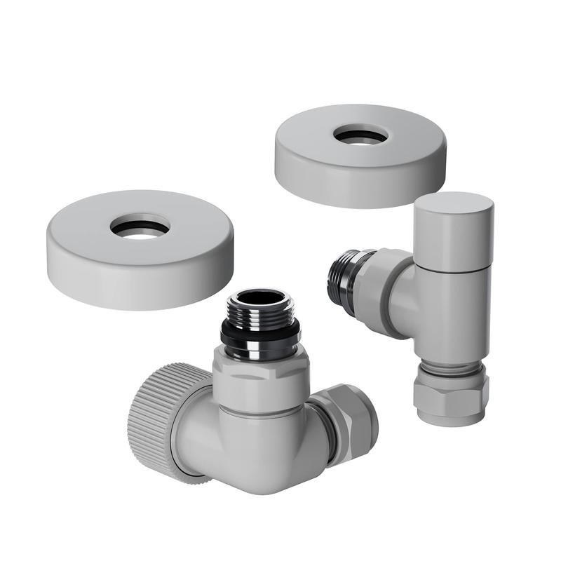 Набор термостатический трехосевой Design Pro 15мм М30х1.5 бел. Royal Thermo НС-1646645