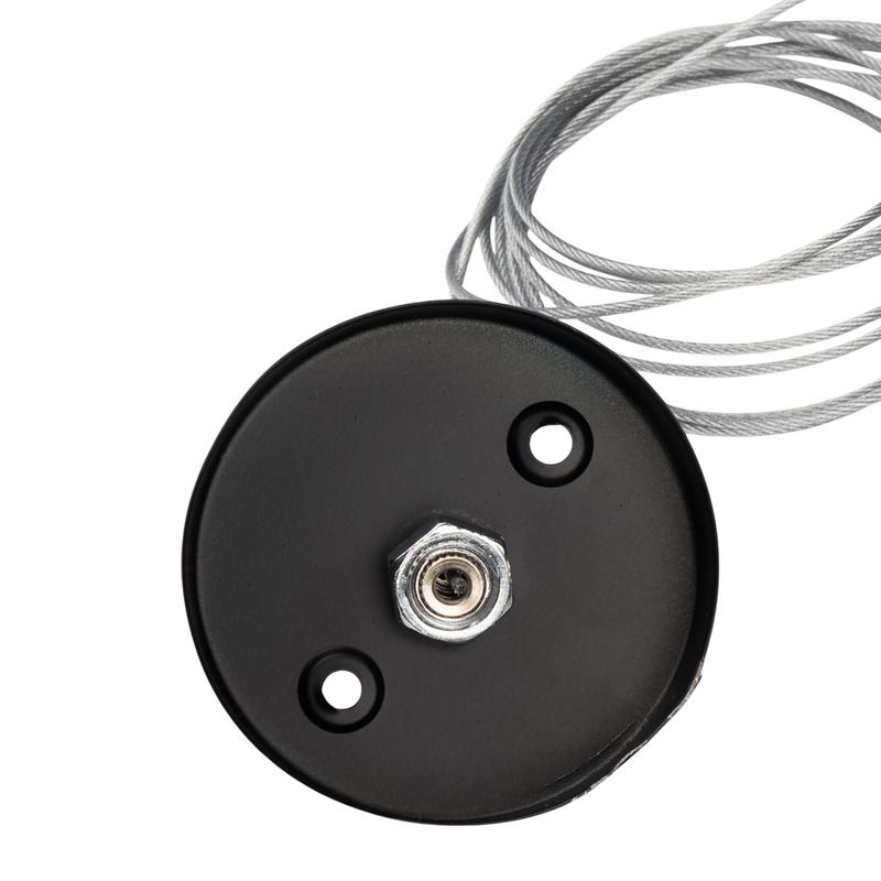 Подвес для шинопровода трехфазного 3P PTR S-2м BL Pro+ черн. JazzWay 5063921