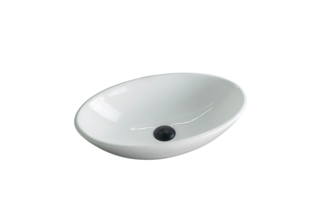 Раковина Gid N9021 51109 накладная белая 52x32x14