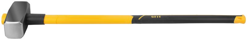 Кувалда кованая 900мм 5кг фибергласовая обратная усилен. ручка FIT 45252