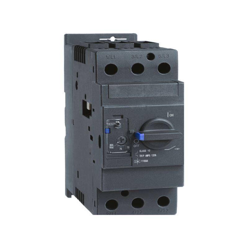 Выключатель автоматический для защиты двигателя NS8-80X E 60-72А (тип B) с поворотной рукояткой CHINT 570097