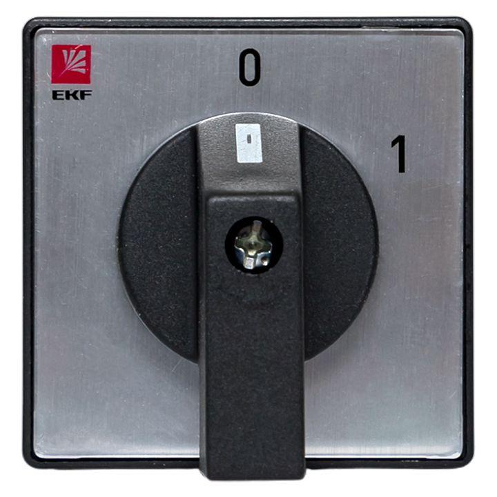 Переключатель кулачковый ПК-1-12 2П 10А "0-1" EKF pk-1-12-10