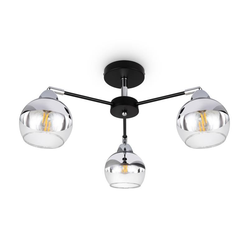 Светильник Jasper 60Вт E27х3 IP20 подвесной Freya FR5225PL-03B