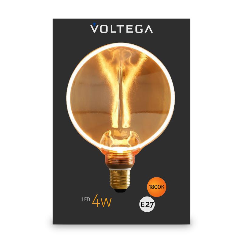 Лампа светодиодная Loft Led G188 4Вт 1800К E27 Voltega 8542