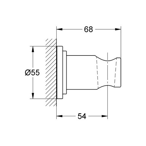 Настенный держатель Grohe Sena 28690000