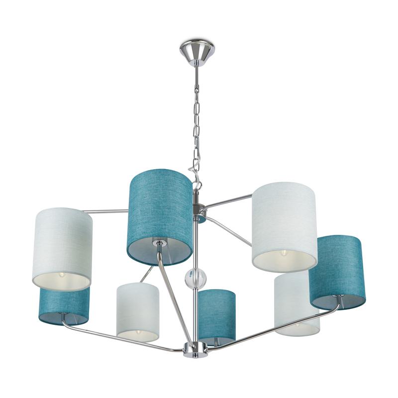 Светильник Yang 40Вт E14х8 IP20 подвесной Freya FR5208PL-08CH