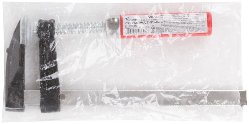 Струбцина столярная тип "F" 50х150мм КУРС 59002