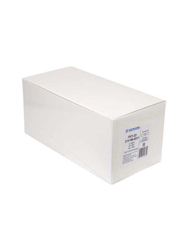 Пост управления ПКУ-22-21V1M-65У1 1 цилиндр "I" НО зел.; лампа зел. 220В AC IP65 Электротехник ET014874