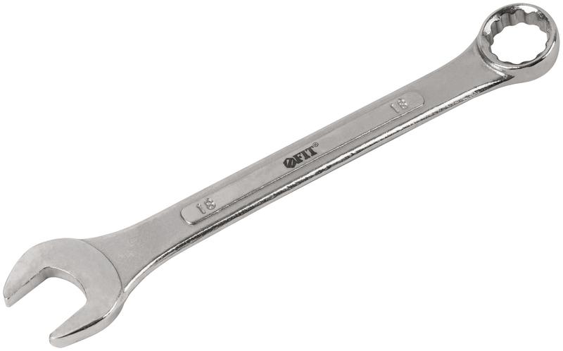 Ключ комбинированный усиленный "Модерн" 18мм FIT 63218