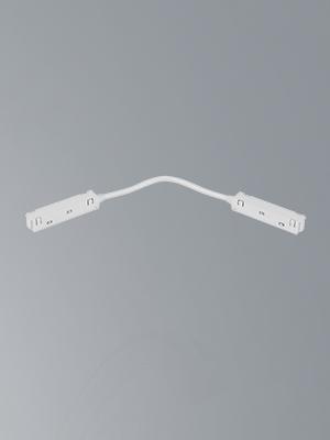 Коннектор питания поворотный 48В для магнитного шинопровода 20мм бел. Vitaluce VT0200036-00