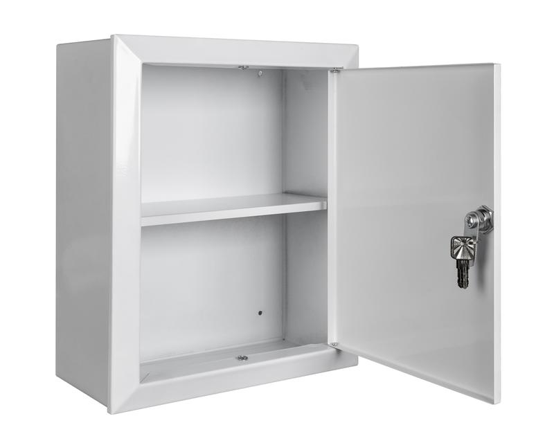 Шкаф аптечный навесной 280х330х140мм IP31 Mastermann 00-00015179