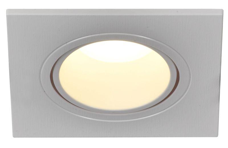 Светильник 4101 встраиваемый MR16 квадрат пласт. бел. IEK LT-UVB0-4101-GU05-1-K01