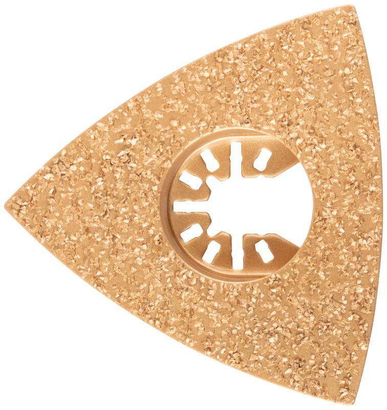 Насадка шлифовальная карбидная треугольная 78мм FIT 37993