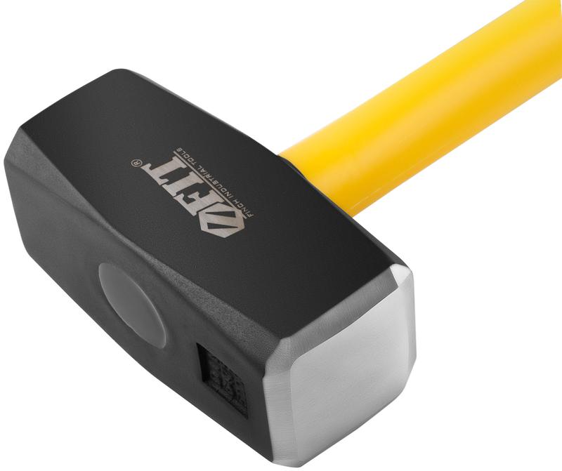 Кувалда кованая 880мм 5кг фибергласовая ручка FIT 45233
